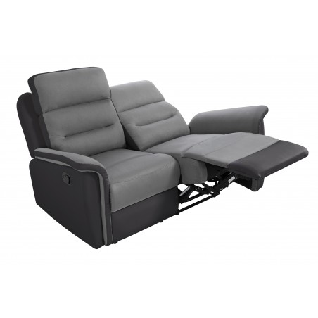 Manuelles Relaxsofa 2-Sitzer 9222
