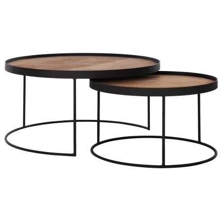 Set aus 2 Couchtischen Mercurius