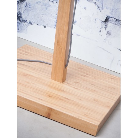 Stehlampe Bromo aus Bambus