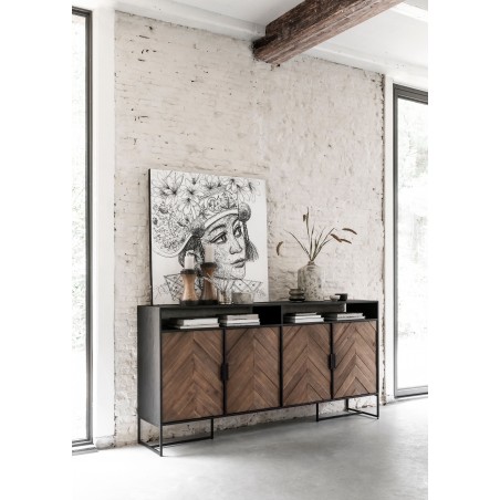 Buffet Criss Cross No.2 mit 4 Türen