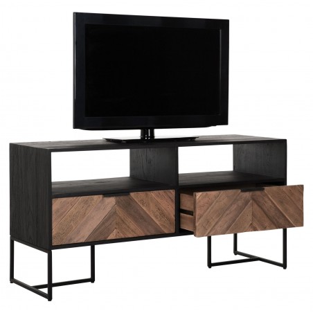 TV-Möbel Criss Cross mit 2 Schubladen