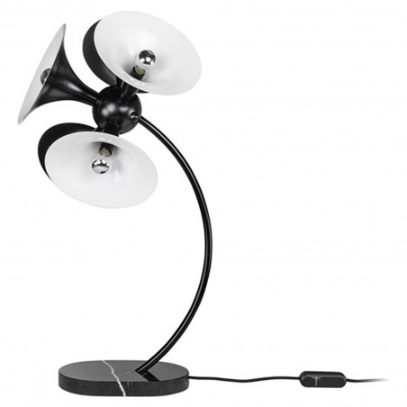 Jazz Tischlampe aus Aluminium