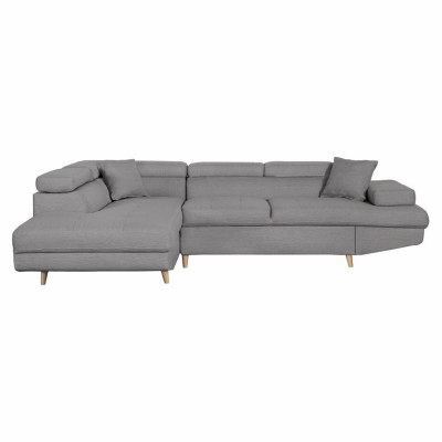 Mateo L Ecksofa links umwandelbar mit Holzbein