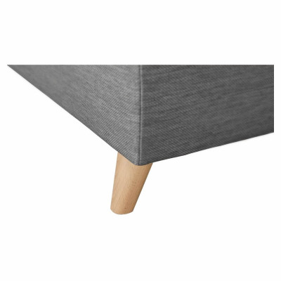 Mateo L Ecksofa links umwandelbar mit Holzbein