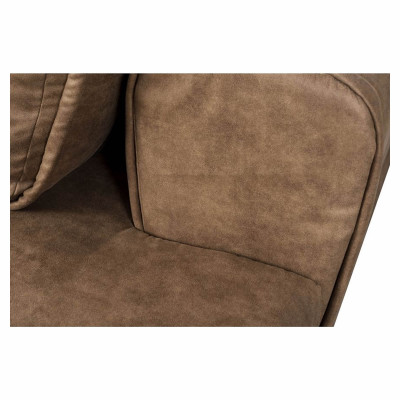 Wandelbares Ecksofa aus Stoff im Imperial Industrial Style mit 2 Truhen