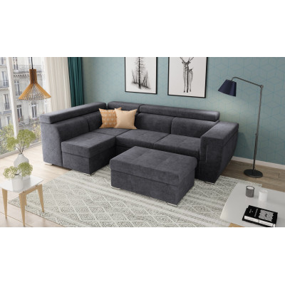 Ecksofa Ivy links umwandelbar mit Stauraum