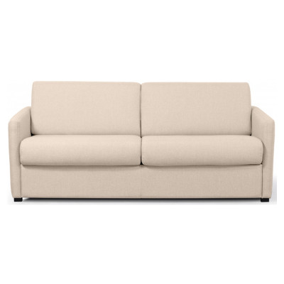 Alice 3-Sitzer-Sofabett Express Schlafsystem aus Stoff mit Matratze 140x190