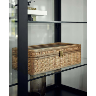 7667 Aufbewahrungsbox aus Rattan