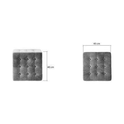 Sofa-Hocker