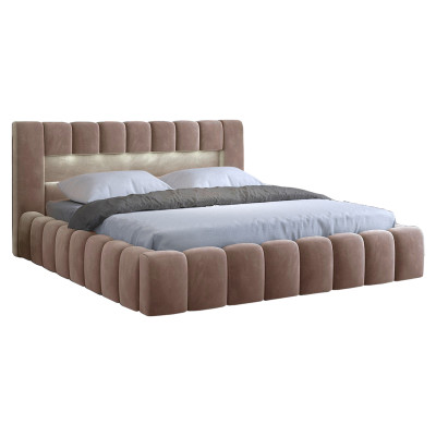 Lamica Bett mit Metallsockel
