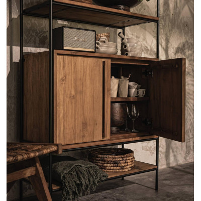 Outline Kleiderschrank mit 2 Türen