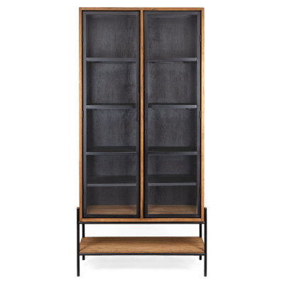 Outline Kleiderschrank mit 2 Glastüren