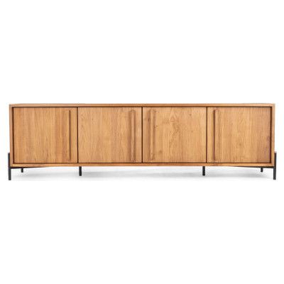 Niedriges Sideboard Outline mit 4 Türen