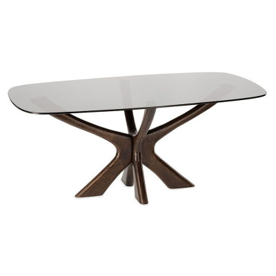 Couchtisch mit gekreuzten Beinen Madera