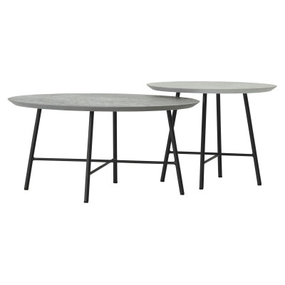 Delta Air Couchtische 2er-Set
