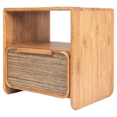 Tess Coco Nachttisch mit Schublade und Nische