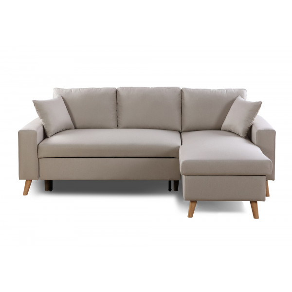 Ъглов диван Artik, реверсивен и разтегателен