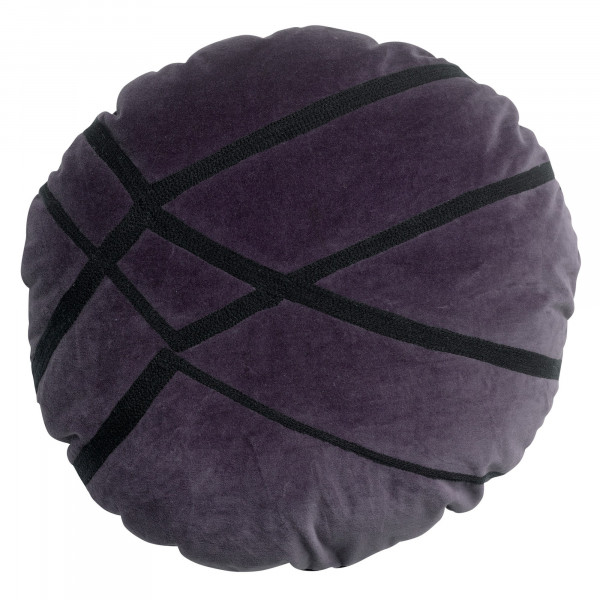 Fara кръгла бродирана възглавница