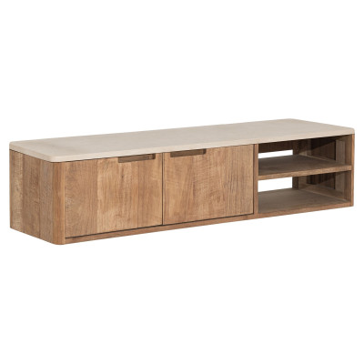 Стенен ТВ шкаф Bliss No.2 Mortex с 2 врати
