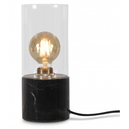 Stolní lampa Athens z mramoru a skla