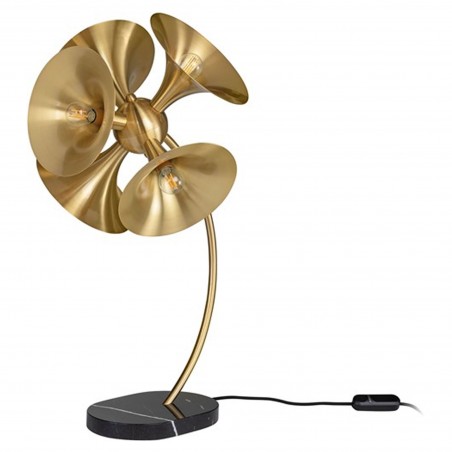 Jazz mosazná stolní lampa