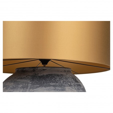 Terakotová váza stolní lampa