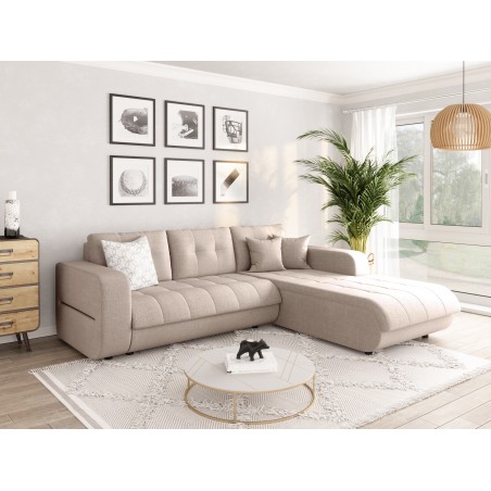 Ecksofa rechts Célia 4 Plätze