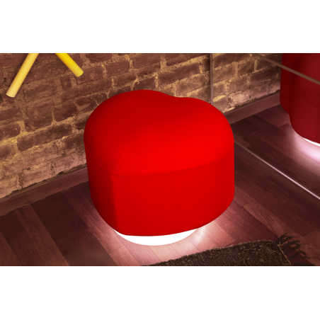 Leuchtender Pouf Lempi Light
