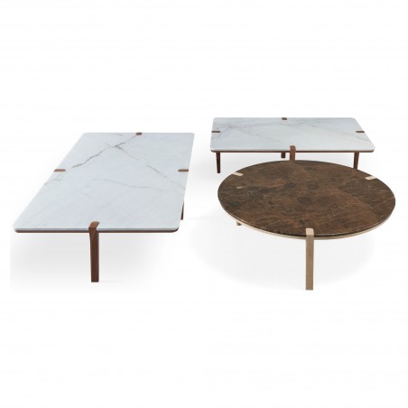 Runder Couchtisch Corner