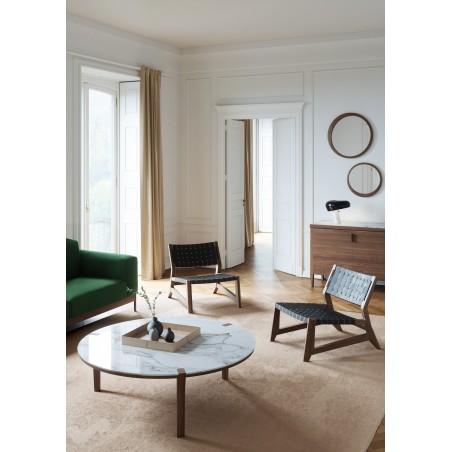 Runder Couchtisch Corner