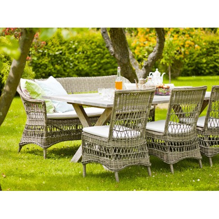 3-Sitzer-Sofa Charlot-Kissen inklusive