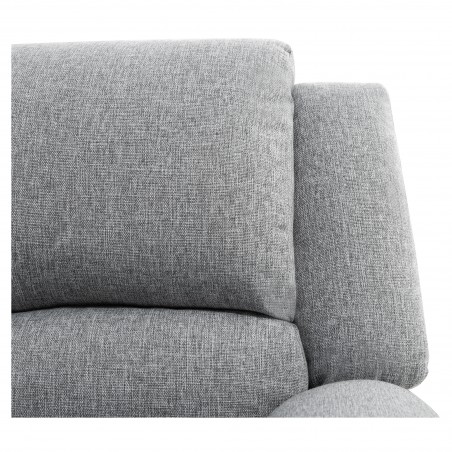 9121 Manuelles 2-Sitzer-Entspannungssofa aus Stoff