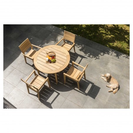 Tivoli stapelbarer Sessel mit hoher Rückenlehne