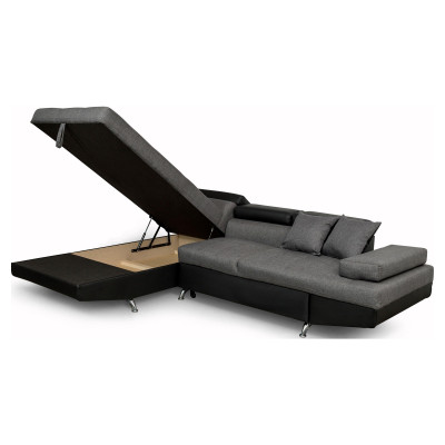 Rio 5-Sitzer umwandelbares Ecksofa links