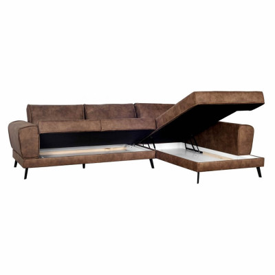 Imperial Ecksofa, linkes Ecksofa, industrieller Stil, wandelbar