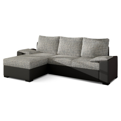 Lusso ausziehbares Ecksofa links