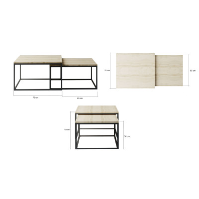 Clar Sonoma Couchtisch