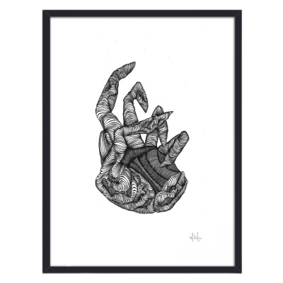 Handillustrationsrahmen