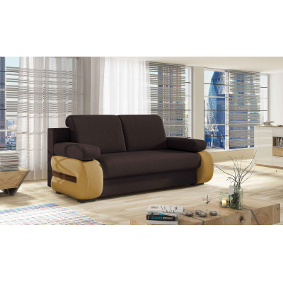 Klassisches ausziehbares gerades Sofa Laura