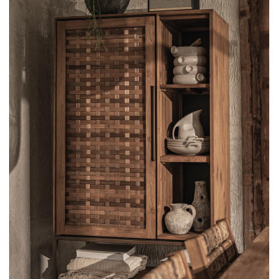 Karma Schrank mit 1 Tür und 1 Rack