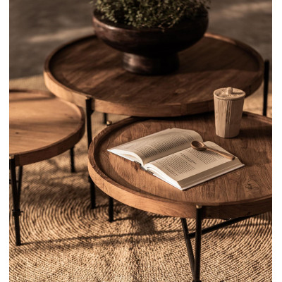 Runder Couchtisch Coco