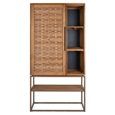 Karma Schrank mit 1 Tür und 1 Rack