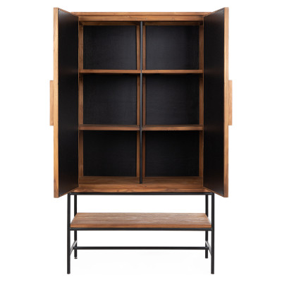 Coco Kleiderschrank mit 2 Türen und 1 Ablage