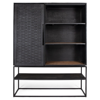 Karma Kleiderschrank mit 1 Tür und 3 Schubladen