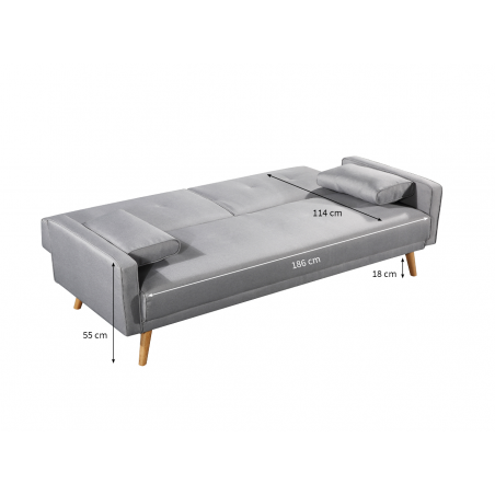 Diana 3-personers sovesofa