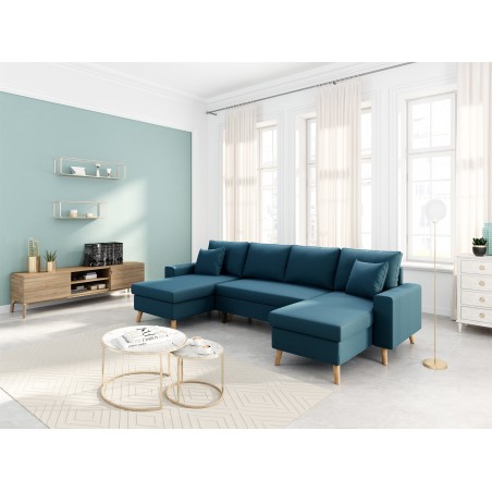 Artiku panoramisk sovesofa med 2 opbevaringsrum