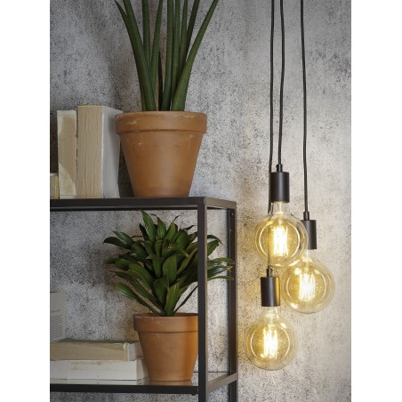 Oslo 3-lampe pendel
