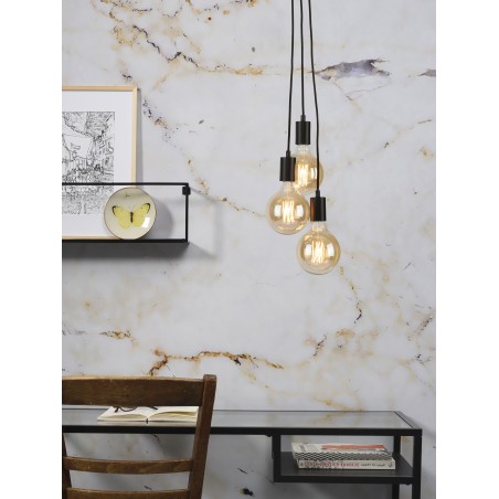 Oslo 3-lampe pendel