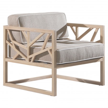 Tree lounge stol i egetræ