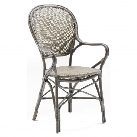 Rossini lænestol i rattan